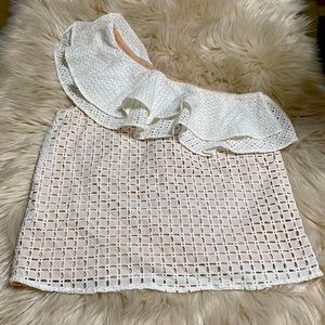 J crew one shoulder top